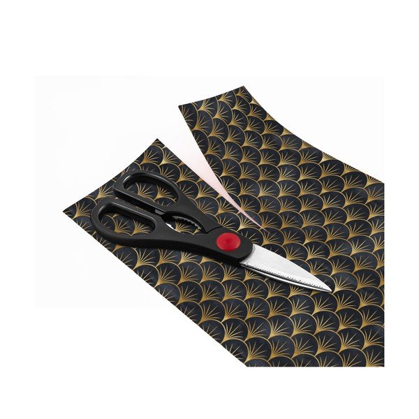 Youlika fekete-aranyszínű dekorációs bútortapéta - Ambiance-image-2