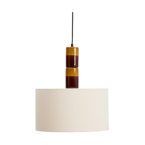 Függőlámpa textil búrával Mavran – Kave Home