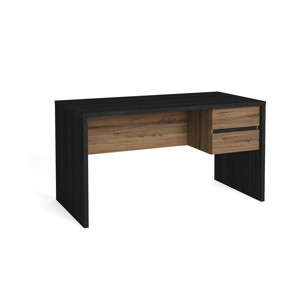 Íróasztal diófa dekorral 68x136 cm Tom – Marckeric-image-4