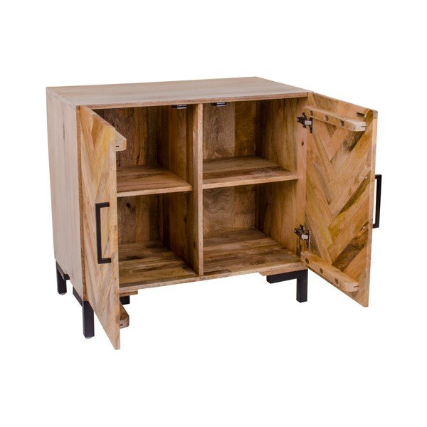 Calto kétajtós mangófa komód - House Nordic-image-1