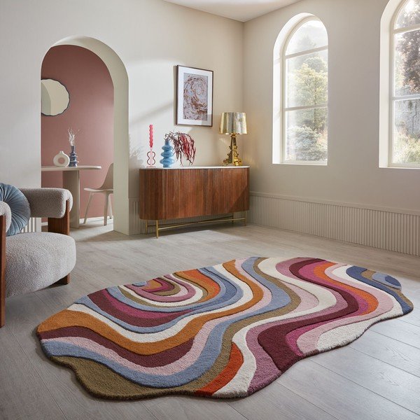 Kézi szövésű gyapjú szőnyeg 140x200 cm Envy Wool – Flair Rugs-image-1