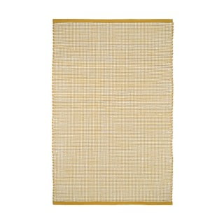 Sárga gyapjúkeverék szőnyeg 200x140 cm Bergen - Nattiot