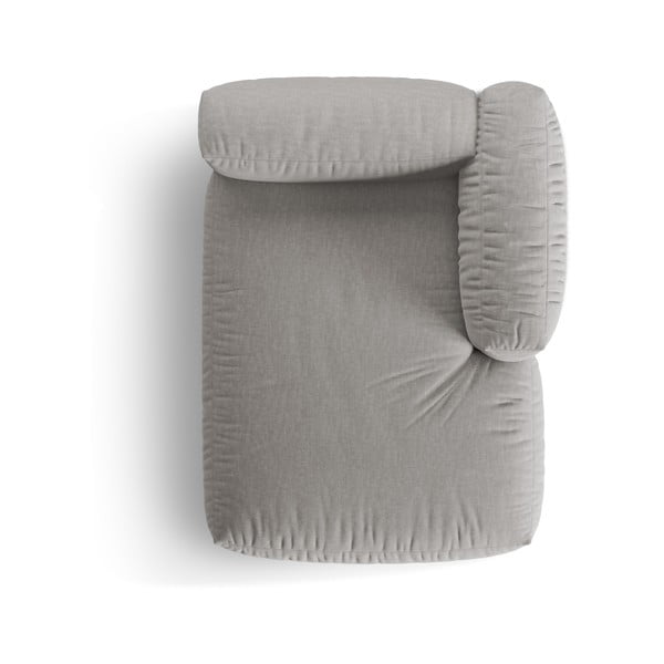 Világosszürke kanapé modul (jobb oldali) Martina – Micadoni Home-image-3