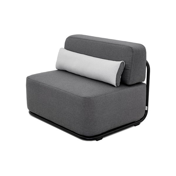 Sötétszürke kerti kanapé modul (középső rész) Straw – Sit Sit-image-3
