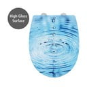 WC-ülőke automatikus záródással 38 x 45 cm Droplets – Wenko