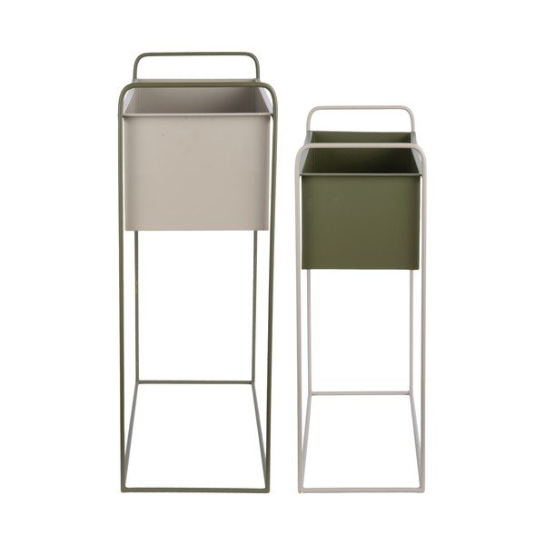 Fém virágtartó állvány szett 2 db-os (magasság 65 cm) Reina – PT LIVING-image-4