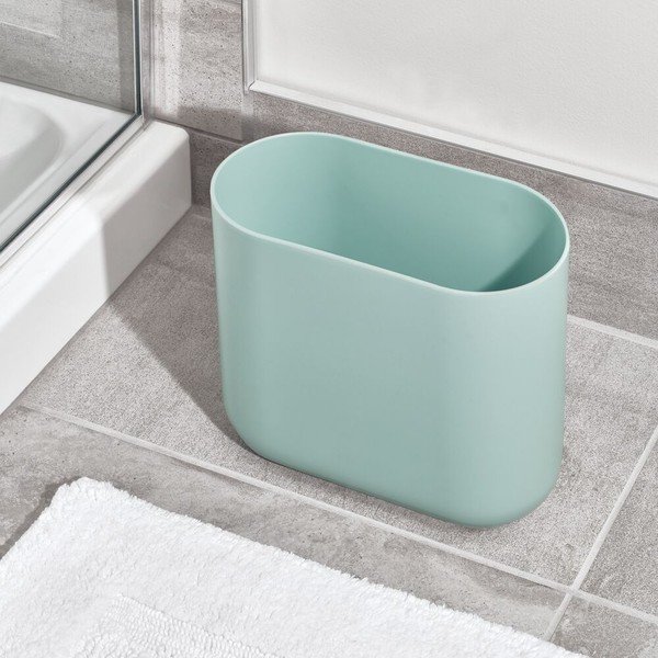 Slim Cade zöld szemeteskosár, 6,5 l - iDesign-image-1