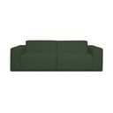 Sötétzöld kanapé 228 cm Roxy - Scandic