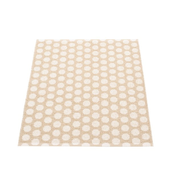 Bézs-krémszínű kültéri-beltéri szőnyeg 70x90 cm Noa Beige Vanilla – Pappelina