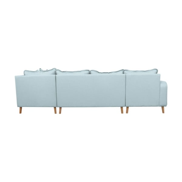 Világoskék sarokkanapé (bal oldali) Beata – Ropez-image-4