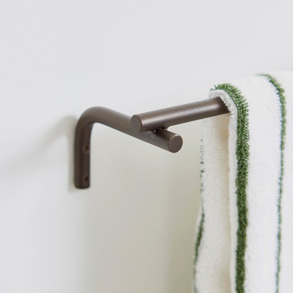 Barna fali rozsdamentes acél törölközőtartó Pieni – OYOY Living Design-image-1