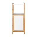 Fehér-natúr színű bambusz fürdőszobai polcos állvány 40x95 cm Finja – Wenko