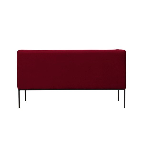 Neptune piros bársony kanapé, 145 cm - Windsor & Co Sofas-image-4