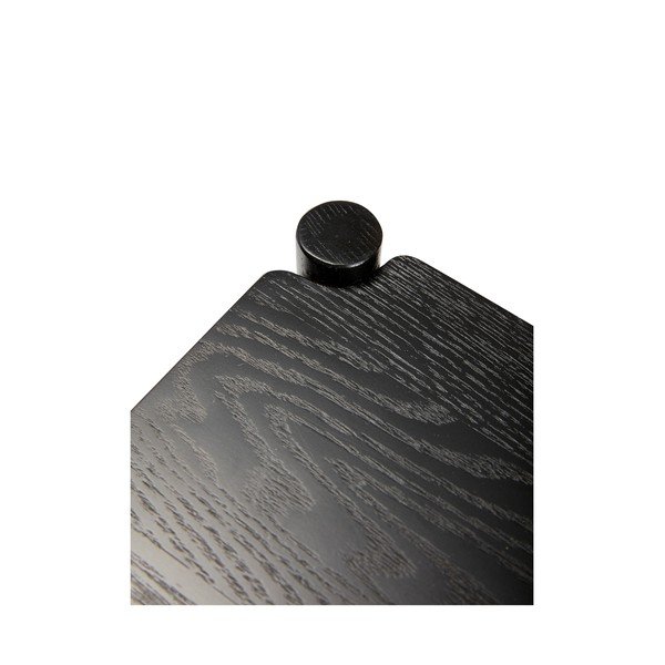 Tölgyfa zsúrkocsi 40x40 cm Norm – Hübsch-image-4