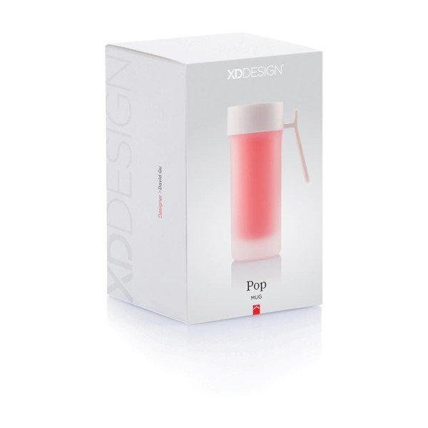 Pop piros termo bögre, 275 ml - XD Design-image-2