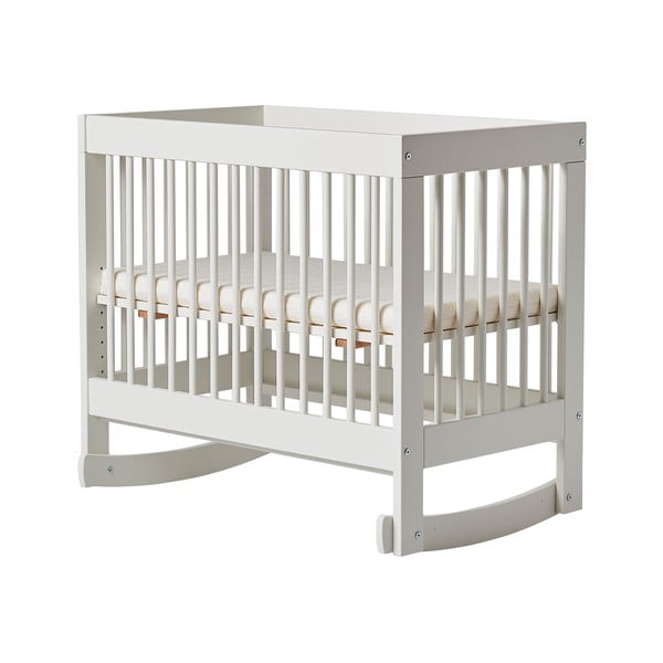 Basic fehér görgős kiságy, 89 x 45 cm - Pinio-image-2