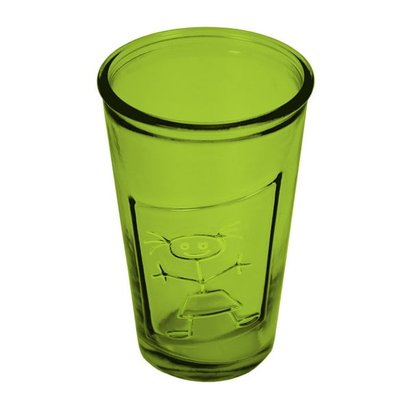 Afrodita zöld pohár újrahasznosított üvegből, 300 ml - Ego Dekor