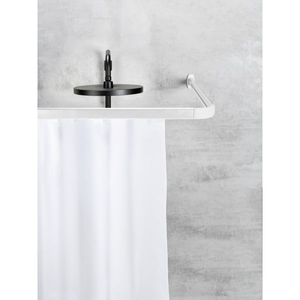 Fehér zuhanyfüggöny rúd Era – Wenko-image-1