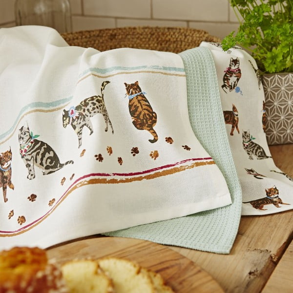 Cats on Parade 3 db pamut konyharuha - Cooksmart ®-image-1