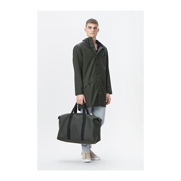 Weekend Bag sötétzöld vízálló sporttáska - Rains-image-2