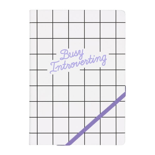 Busy Introverting jegyzetfüzet, a5, 192 lapos - Yes studio