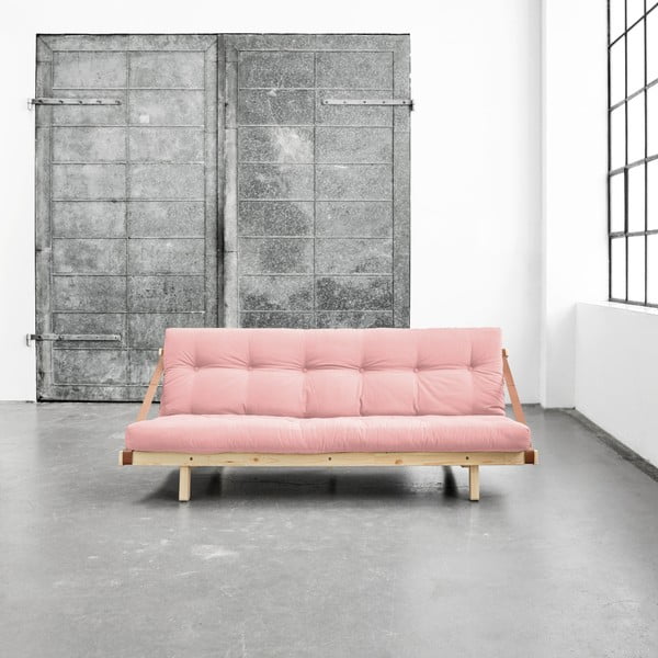 Jump Natural/Pink Peonie kinyitható kanapéágy - Karup