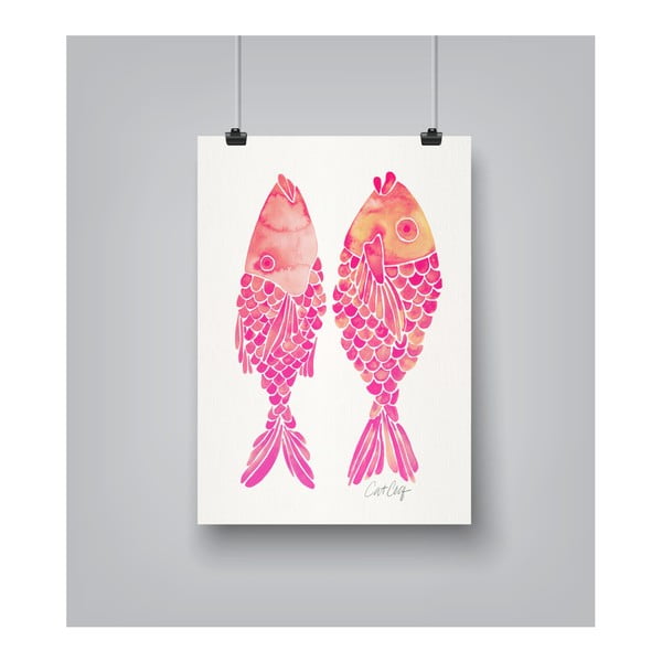 Indonesian Fish by Cat Coquillette 30 x 42 cm-es plakát