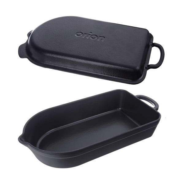 Öntöttvas sütőedény 22x42,5 cm LITINA SMALT – Orion-image-2