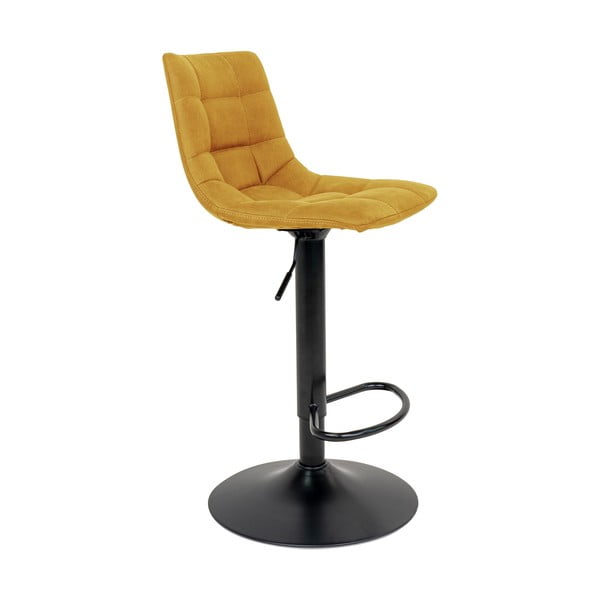 Sárga bárszék szett 2 db-os 88 cm Middelfart – House Nordic-image-2