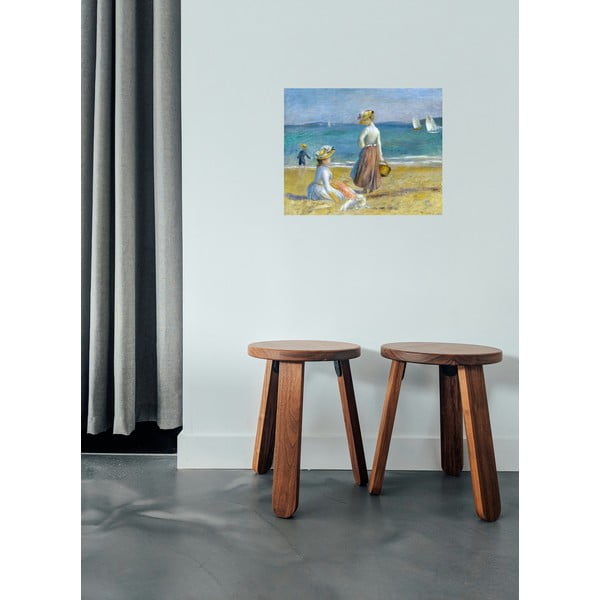 Auguste Renoir - Figures on the Beach másolat, 50 x 40 cm-image-1