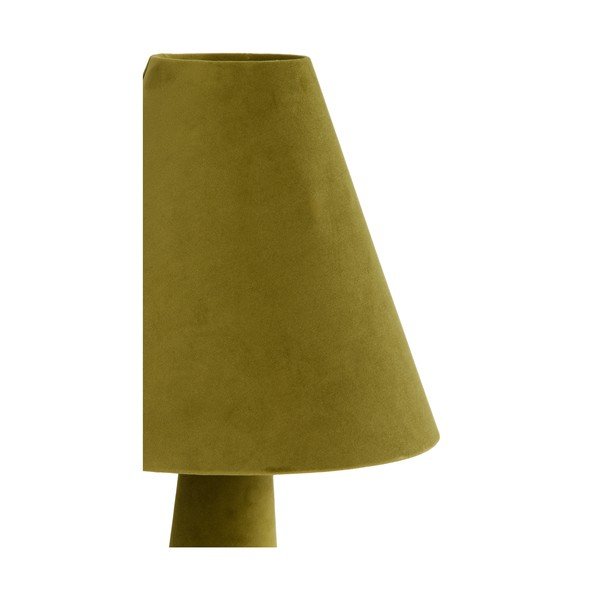 Zöld asztali lámpa textil búrával (magasság 61 cm) Devia – Light & Living-image-3