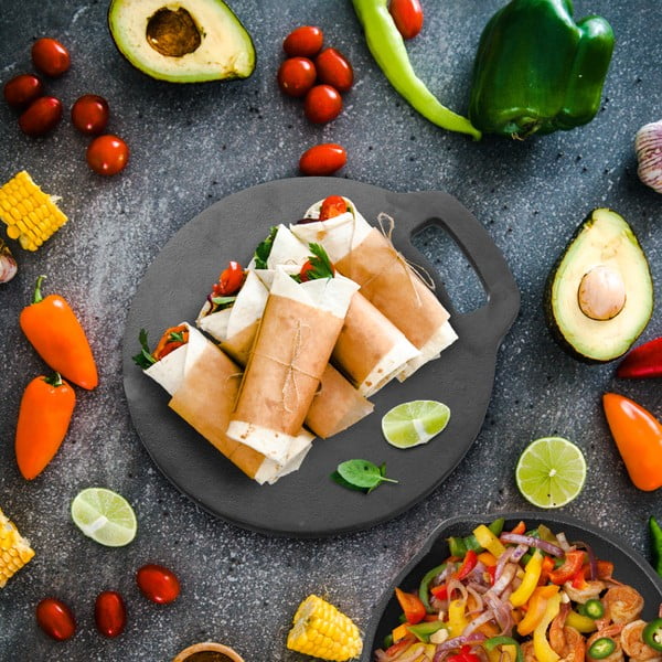 Kerek grill tányér ø 27,5 cm LITINA – Orion-image-1