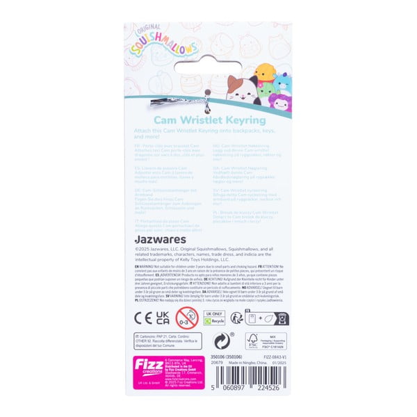 Kulcstartó Fizz Cam – SQUISHMALLOWS-image-3