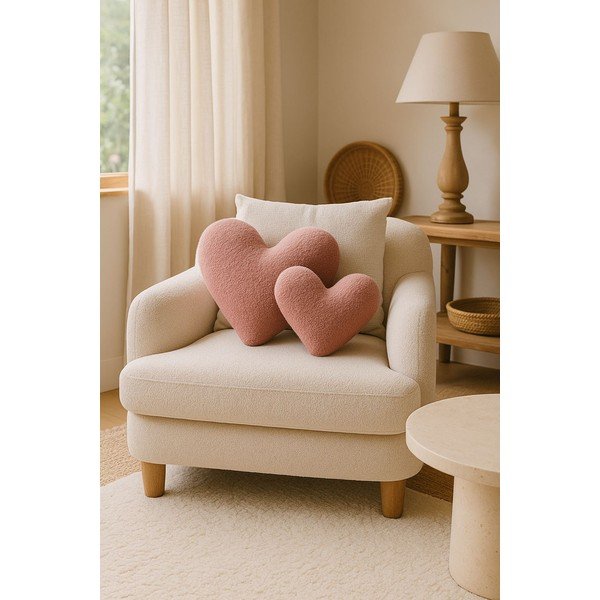Díszpárna 38x33 cm Teddy Kalp – Mioli Decor-image-1