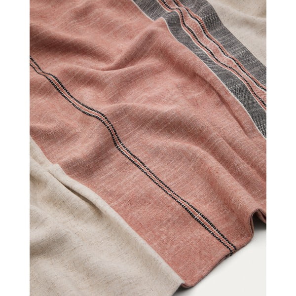 Lenkeverék asztalterítő 170x250 cm Veliat – Kave Home-image-2