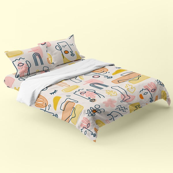 Kétszemélyes paplanhuzat 200x200 cm Anatomy – Aware-image-1
