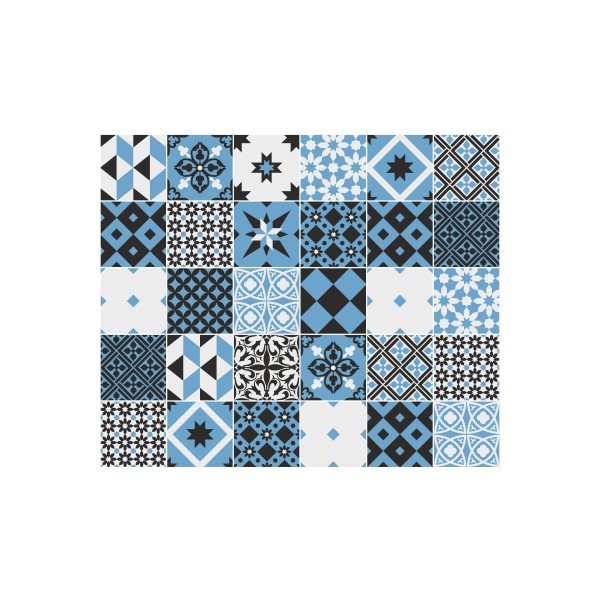 Azulejos Talia 30 darabos falmatrica szett, 15 x 15 cm - Ambiance-image-2