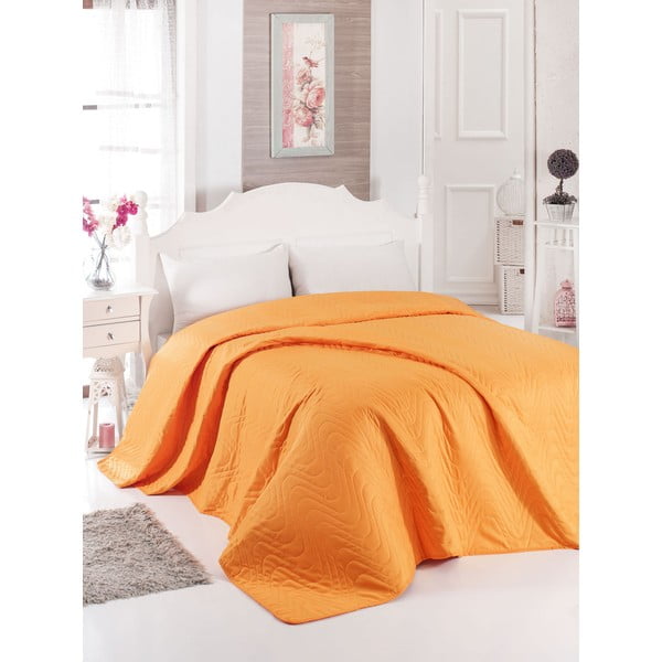 Dreams narancssárga ágytakaró, 200 x 220 cm