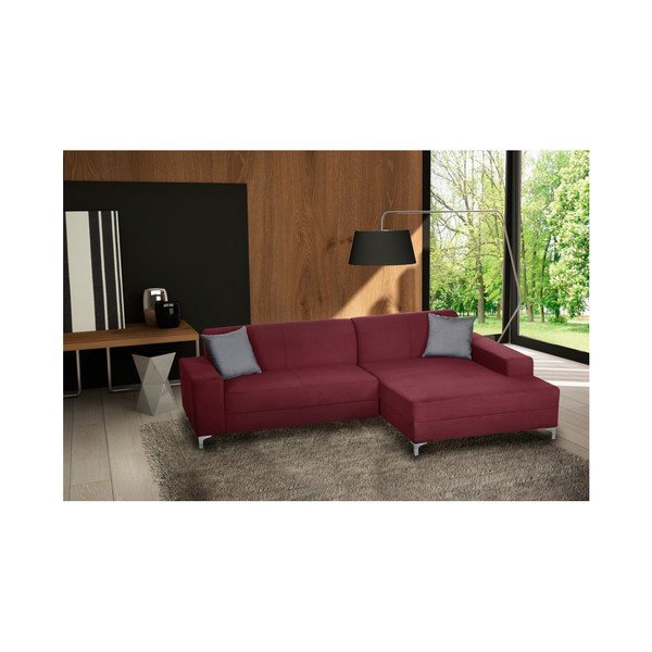 Bellini piros kanapé, jobb oldali kivitel - Florenzzi-image-2