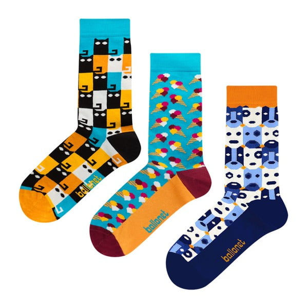 Animal zokni ajándékszett, méret: 41 – 46 - Ballonet Socks