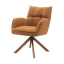 Narancssárga kárpitozott étkezőfotel szett 2 db-os Marilla – Unique Furniture