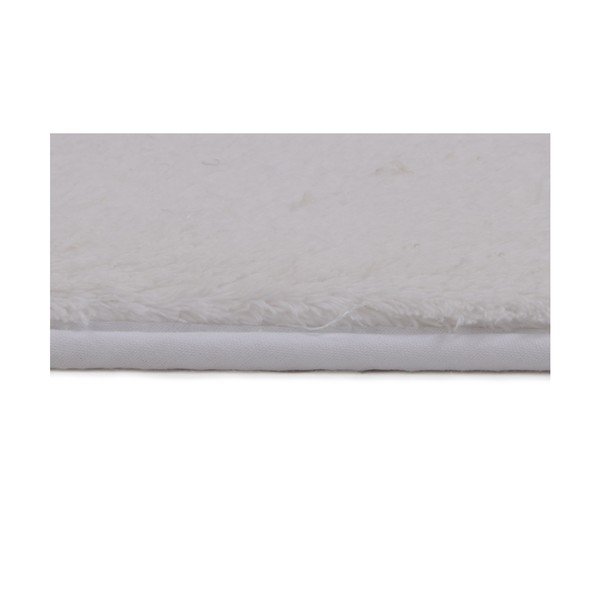 Confetti Bathmats Cotton Calypso fehér fürdőszobai szőnyeg, 50 x 80 cm-image-3