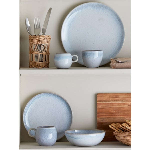 Agyagkerámia étkészlet 12 db-os Paula – Bloomingville-image-2