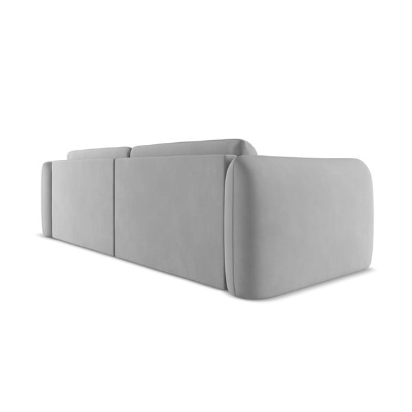 Világosszürke kanapé 210 cm Hoku – Makamii-image-4