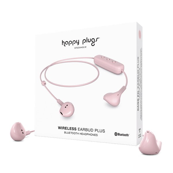 Earbud rózsaszín vezeték nélküli fülhallgató - Happy Plugs