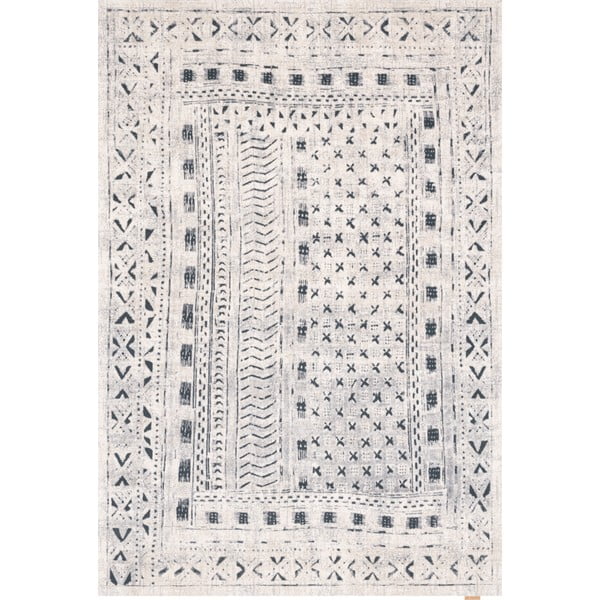 Fehér gyapjú szőnyeg 170x240 cm Masi – Agnella