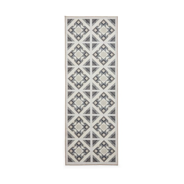 Szürke mosható futószőnyeg 61x170 cm Victoria Beige – Think Rugs