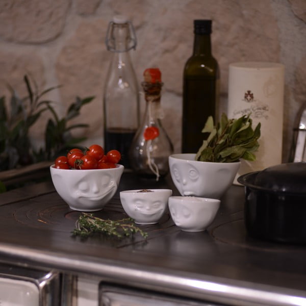 Fehér 'szerelmes' porcelán tálka - 58products-image-1