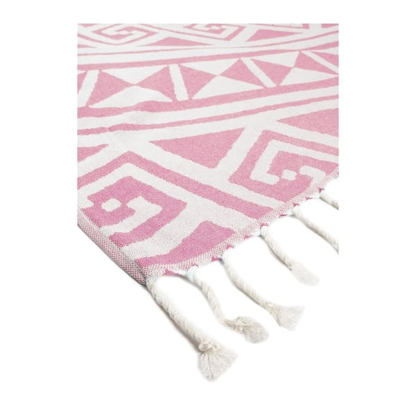 Mirabelle rózsaszín hammam fürdőlepedő, 165 x 100 cm - Kate Louise-image-1