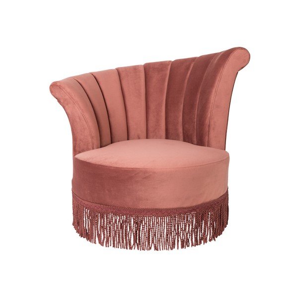 Flarir rózsaszín fotel - Dutchbone-image-2